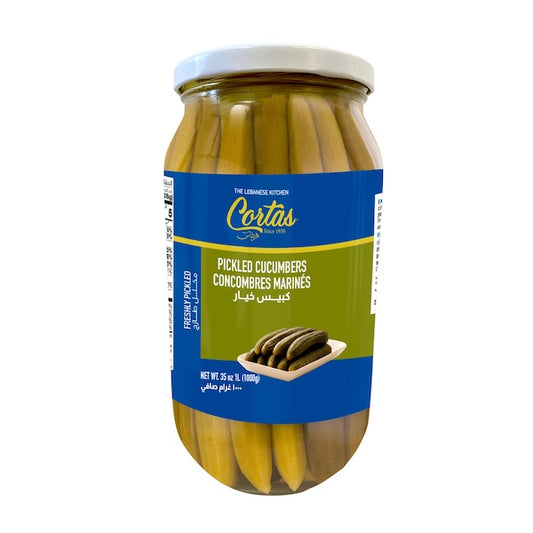 Cortas Pickled Cucumbers Jar 35Oz X 12
