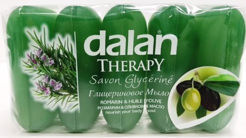Dalan Glycerine Soap Rosemary & Olive Oil 5-Pack 2.47 Oz X 24 - 33273133