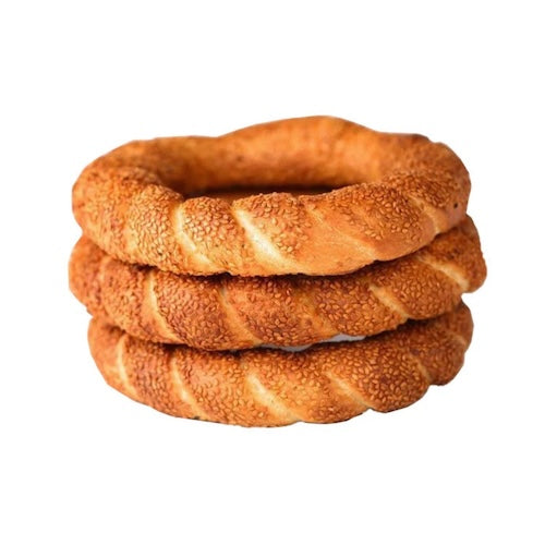 Simit Sarayi Turkish Bagel Half Cooked Bulk 75 Pcs 7.5Kg