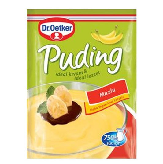 DR OETKER PUDDING BANANA (MUZLU) 120 GR X 24