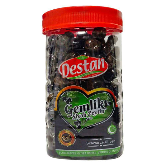 Destan Black Olives (S-Xs) 1200Gr X 6