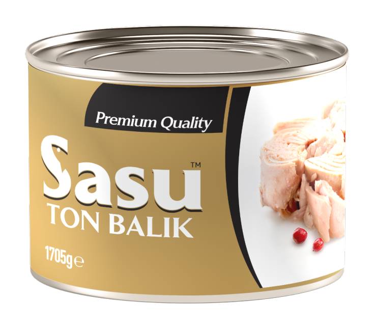 Sasu Canned Tuna In Sunflower Oil 1705Gr X 6