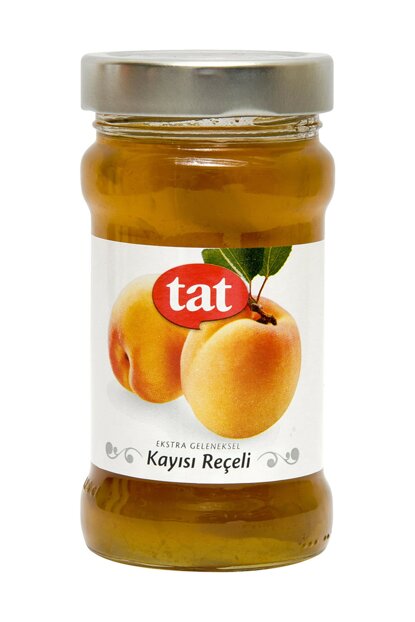 Tat Extra Traditional Apricot (Geleneksel Kayisi Receli) Glass 380Gr X 12