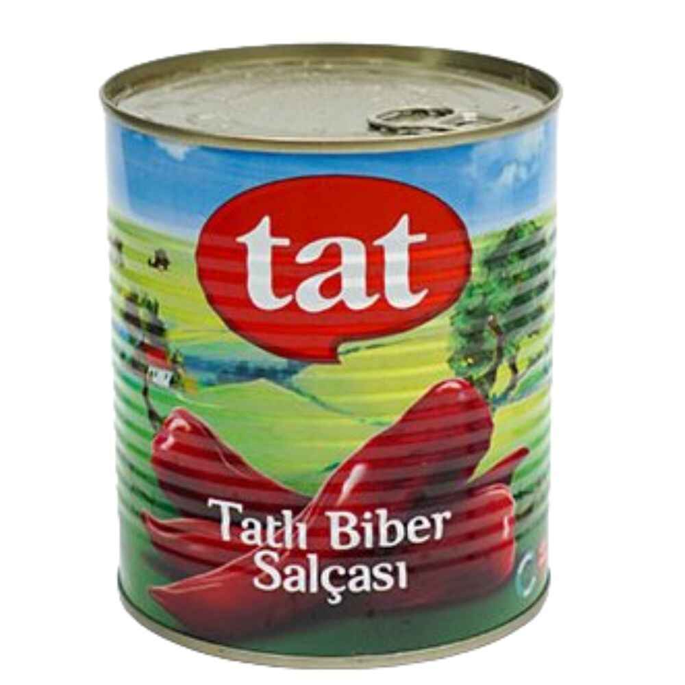 Tat Red Pepper Paste Mild Can (Tatli Biber Salcasi) 810Gr X 24