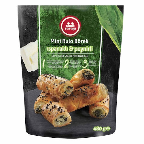 Simit Sarayi Spinach & Cheese Mini Borek Roll 480Gr X 20