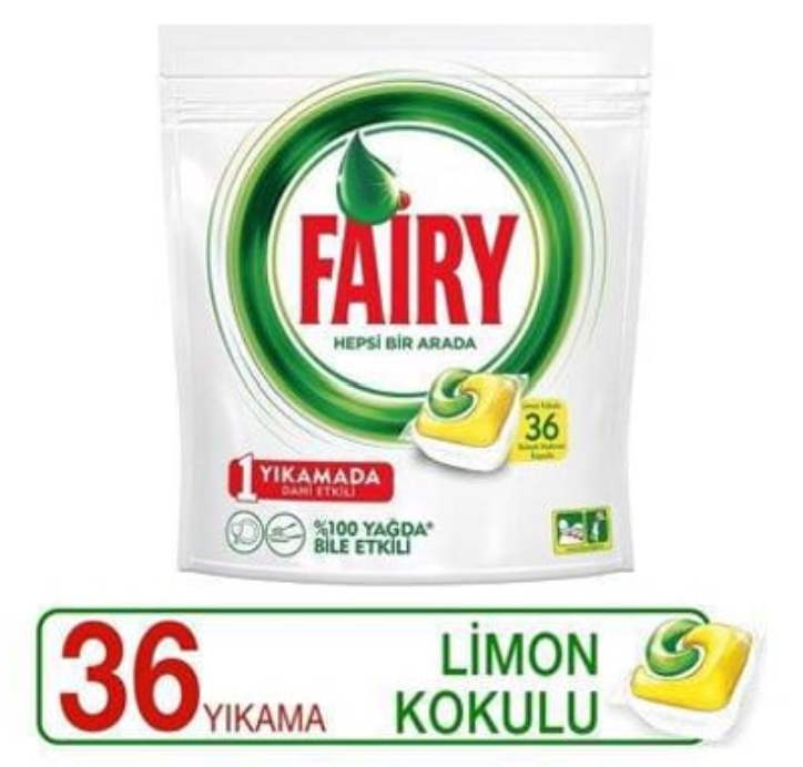 Fairy All In 1 Dishwasher Tablets 36 Capsules X 5 - 33276101