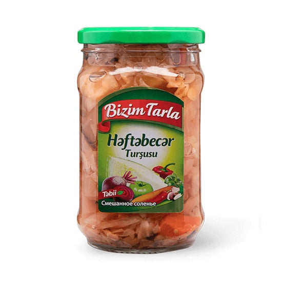 Bizim Tarla Mixed Pickle (Heftebecer) 670Gr X 12