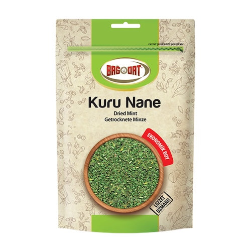 Bagdat Dried Mint (Kuru Nane) Zip Bag 70 Gr X 12