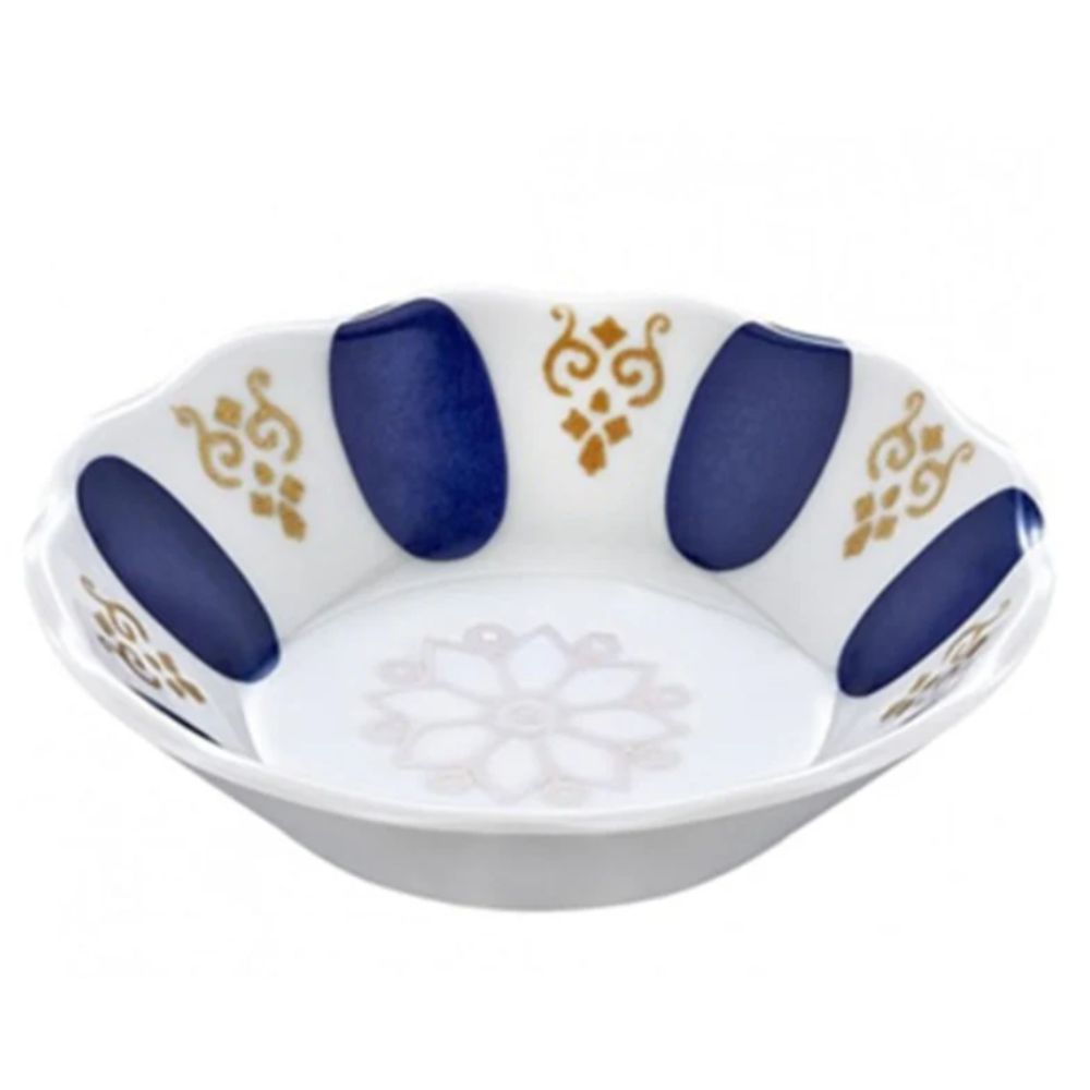 Tea Plate Melamine 6 Pcs Set Blue X 10 - 35199252