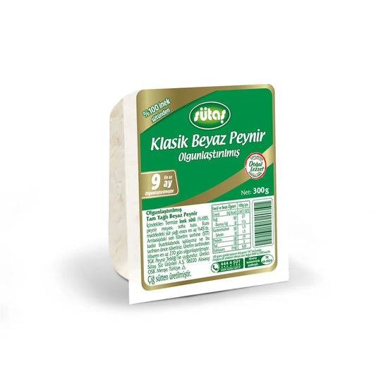 Sutas Classic White Cheese (Ezine) 300Gr X 12
