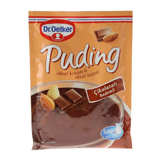 Dr Oetker Pudding Cikolata Bademli 104Gr X 24