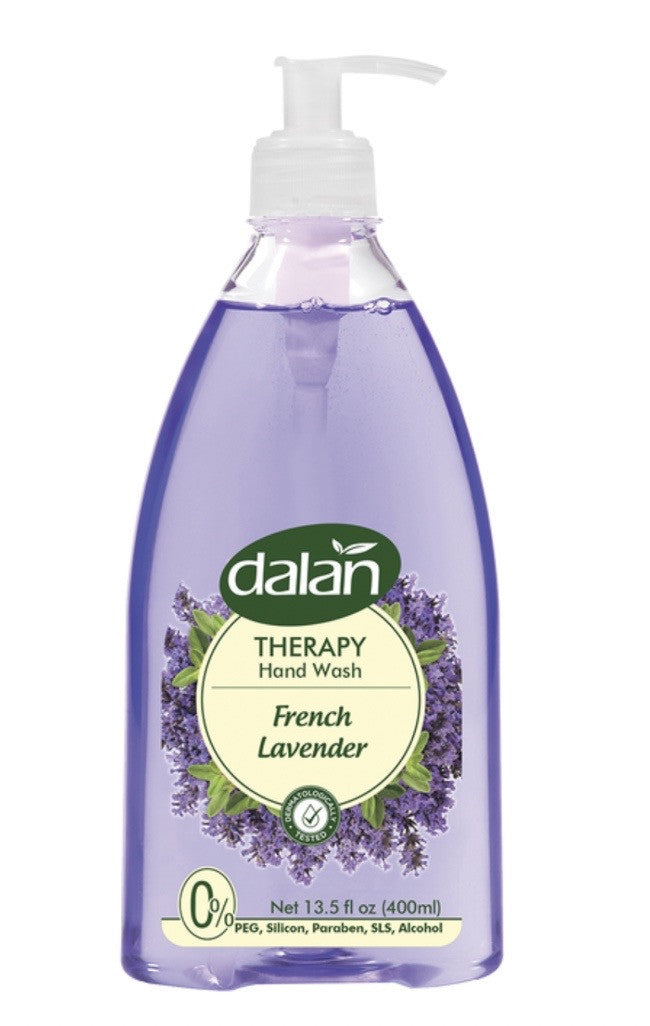 Dalan Therapy Liquid Hand Soap French Lavender Pump Bottle 13.5 Fl Oz X 24 - 33273155