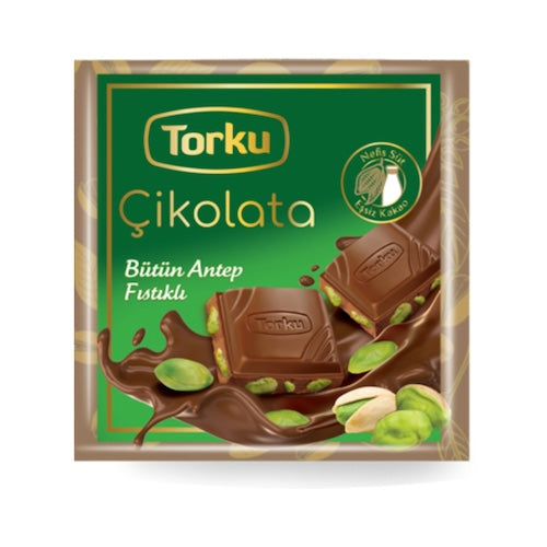 Torku Milk Chocolate W Pistachio 6Pcs X 65Gr X 8