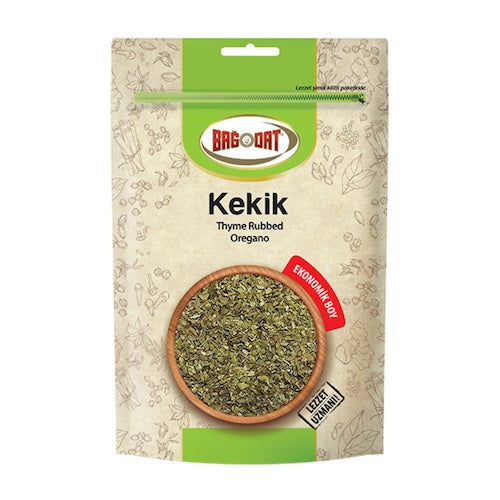 Bagdat Thyme Rubbed Oregano (Kekik) Zip Bag 60 Gr X 12