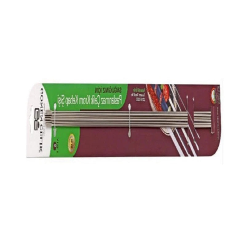 Skewer Flat For Chicken Wing Kebab 50 Cm * 10 Mm 3 Pcs X 25 - 35199271