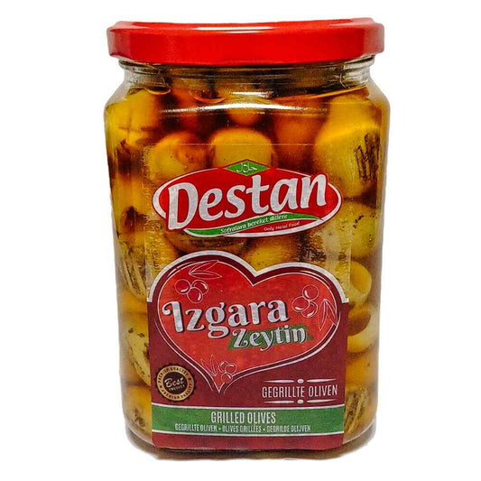 Destan Green Olives Grilled (Izgara) 900Gr X 6