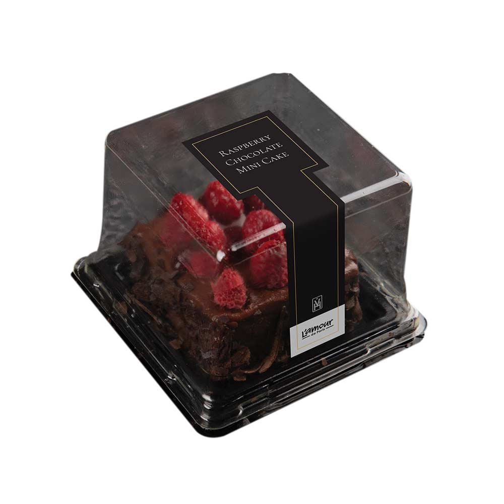 Lamour Chocolate Raspberry Mini Cake 185 Gr X 12 - 25082