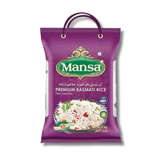 MANSA PREMIUM BASMATI RICE 20 LB