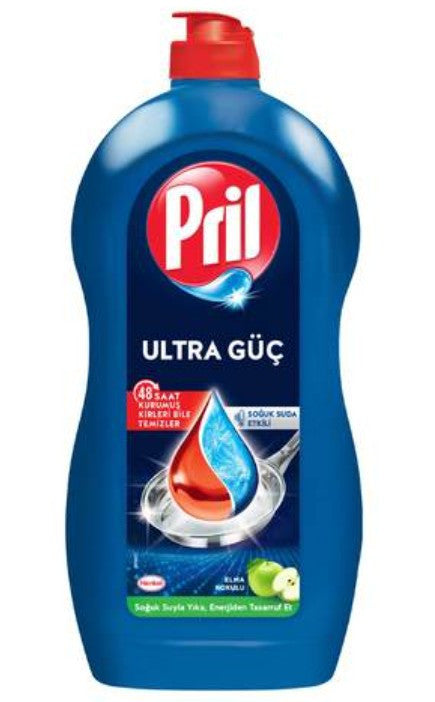 Pril Dishwashing Liquid Detergent Apple (1350G) 18 Oz X 10 - 33280102