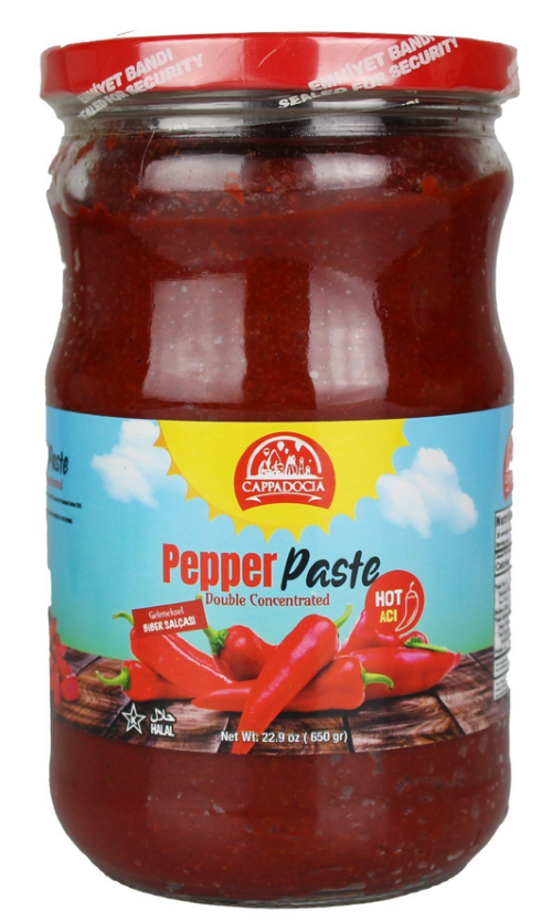 K- CAPPADOCIA PREMIUM HOT PEPPER PASTE 650GR X 12/CS - CAP652