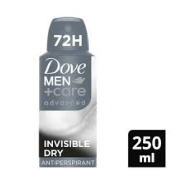 Dove Body Spray Invisible Dry Men 8.45 fl oz x 12 pcs