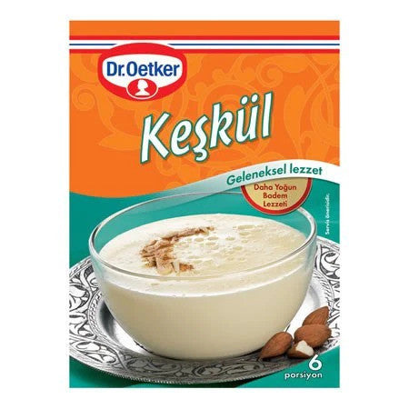 O2 DR.OETKER Keskul Almond Pudding 125g 1cs/12pcs