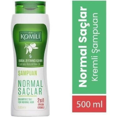 K6 KOMILI Normal Hair 2in1 Olive Oil Shampoo 500ml 1cs/12pcs