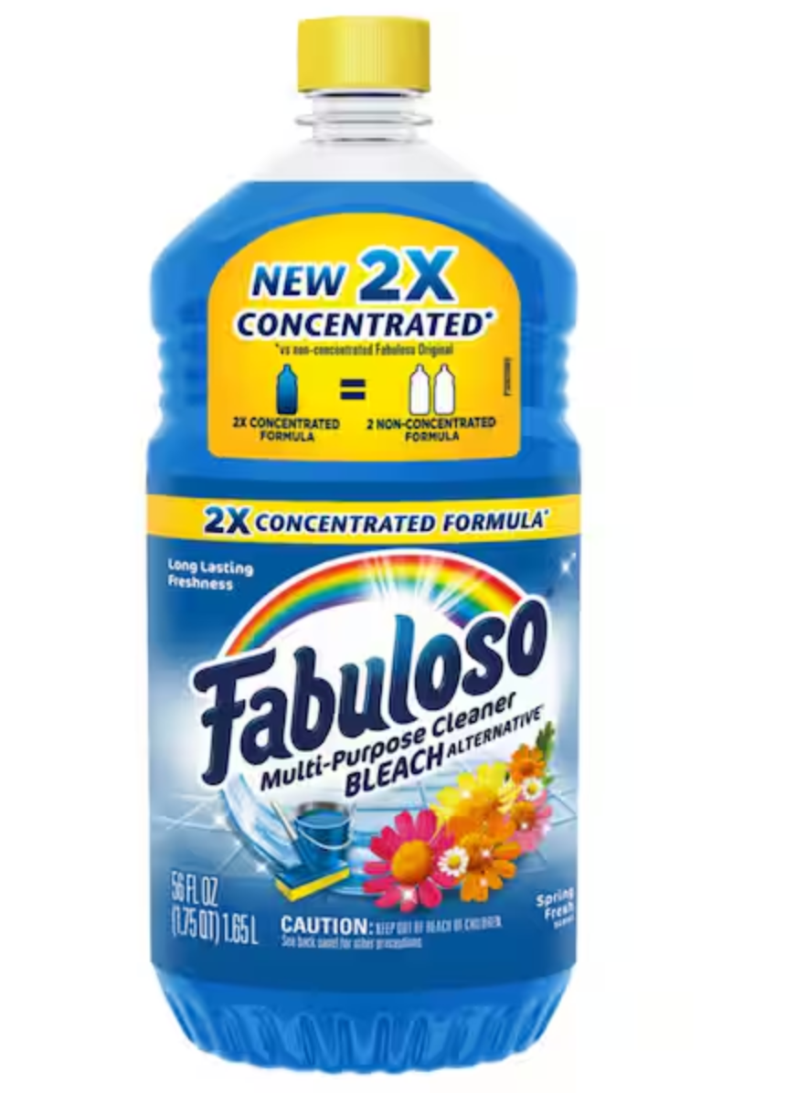 Fabuloso  Bleach Spring Fresh Multi-Purpose Cleaner - 2X Concentrated Formula 56 OZ x 6/cs - OS02