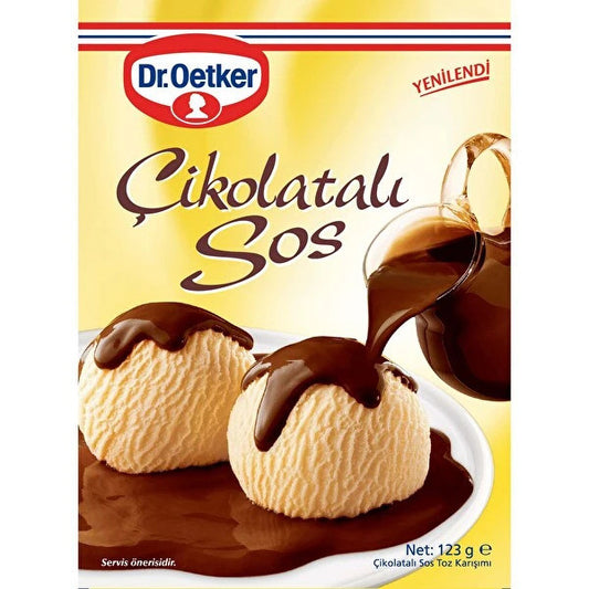 O1 DR.OETKER Sweet Chocolate Sauce 123g 1cs/24pcs
