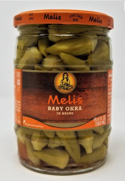 MELIS BABY OKRA (CICEK BAMYA) 580 ml X 12/cs - MLS201