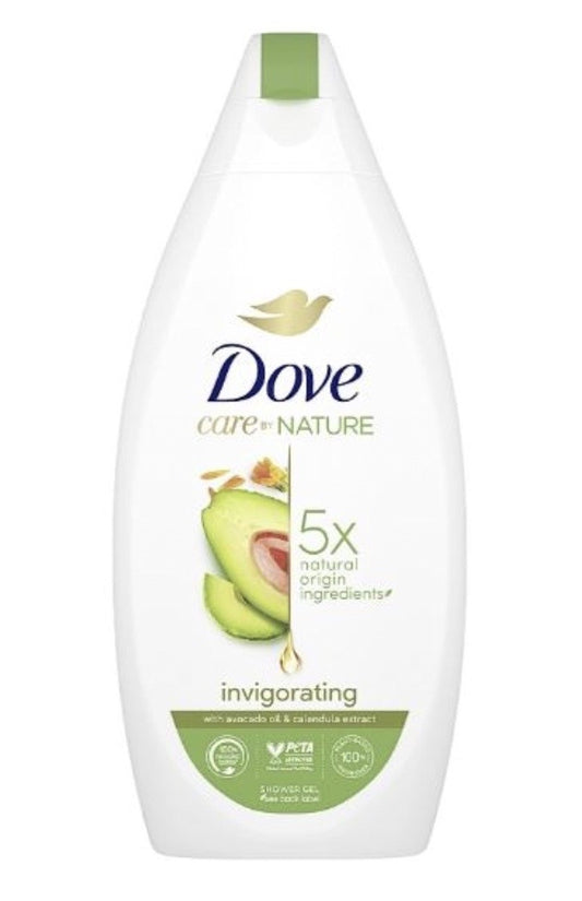 DOVE BODY WASH || 600 ML x 12 || INVIGORATING - 600DBW03