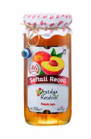ANTALYA Peach Jam %65 Fruit 290g 1cs/12pcs