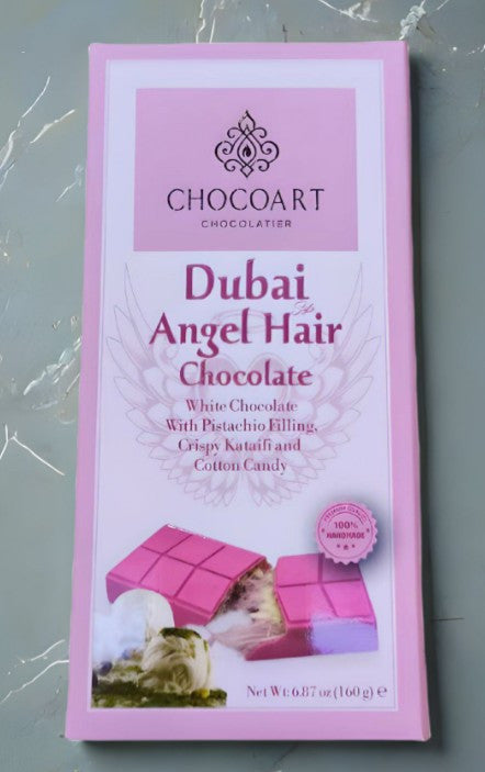 ChocoArt Dubai Angel Hair Chocolate 5.6 oz x 20 pcs