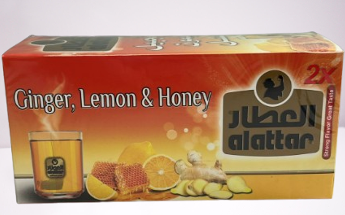 Alattar Ginger & Honey & Lemon 20 ct x 24 pcs