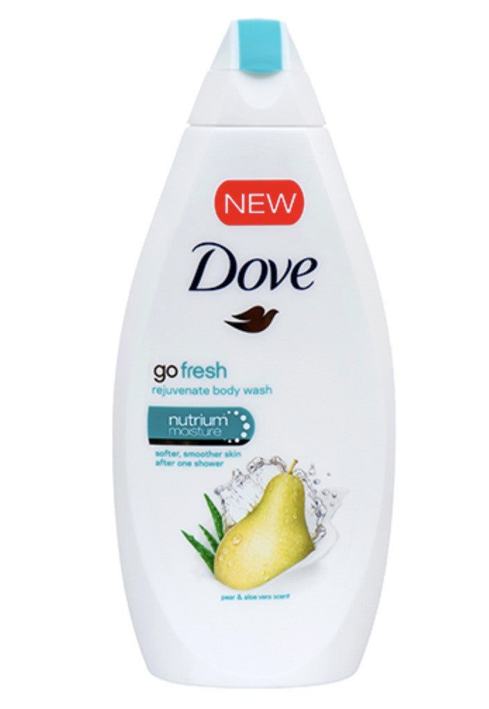 DOVE BODY WASH | REJUVENATE | PEAR & ALOE VERA | 12 X 17 oz - OVBW118