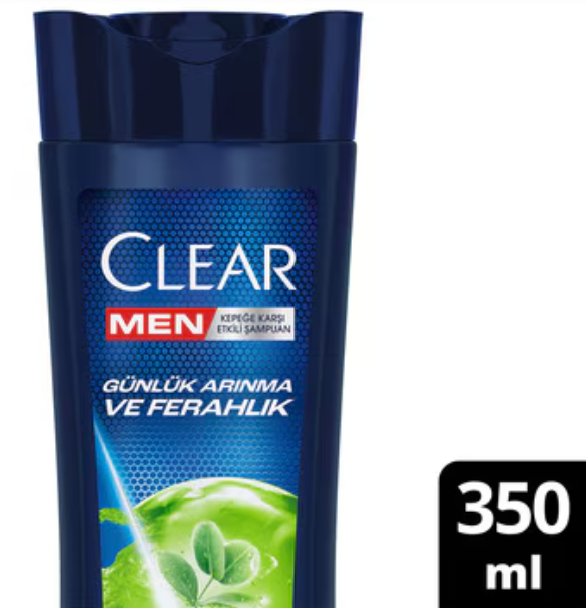 Clear Men Shampoo 11.8 fl oz Daily Purification and Refreshment x 10 pcs