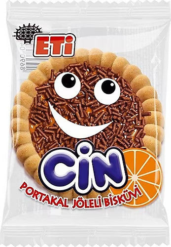 ETI Cin Orange Biscuit 25g 1cs/36pcs