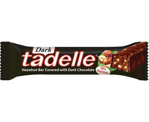 TADELLE Bitter Chocolate with Hazelnut 30g  1cs/20pcs