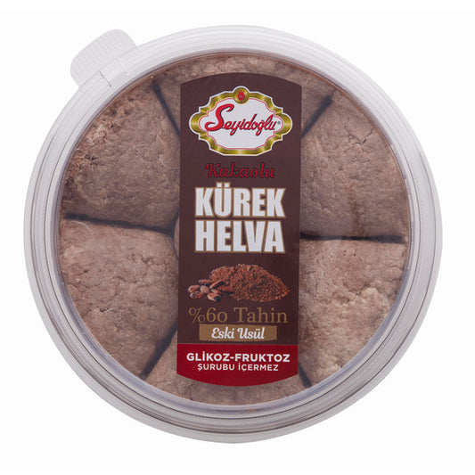 S2 SEYIDOGLU Cocoa Tahini Kurek Halva / Cikolata 400g 1cs/10pcs