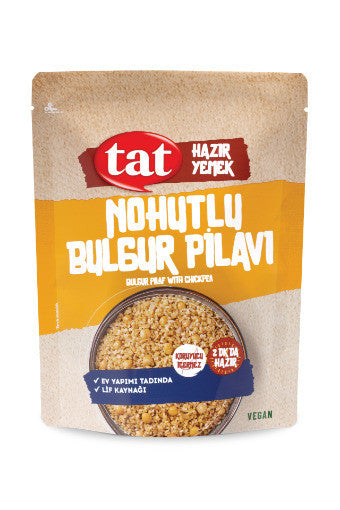 T6 TAT Bulgur Pilaf with Chickpeas / Bulgur Pilavi Nohutlu 250cc 1cs/12pcs