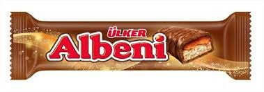 ULKER Albeni Caramel Biscuit Chocolate Bar 40g 1cs/24pcs