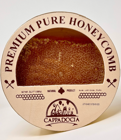 CAPPADOCIA NATURAL HONEYCOMB in WOODEN PACKAGE 1000 GR X 6pcs - CAP04