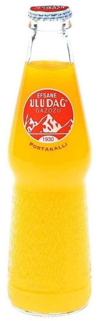ULUDAG Gazoz Orange Soda Glass 250ml 1cs/24pcs