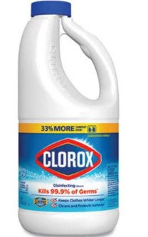 CLOROX BLEACH 43 OZ x 6 pcs - CLX12