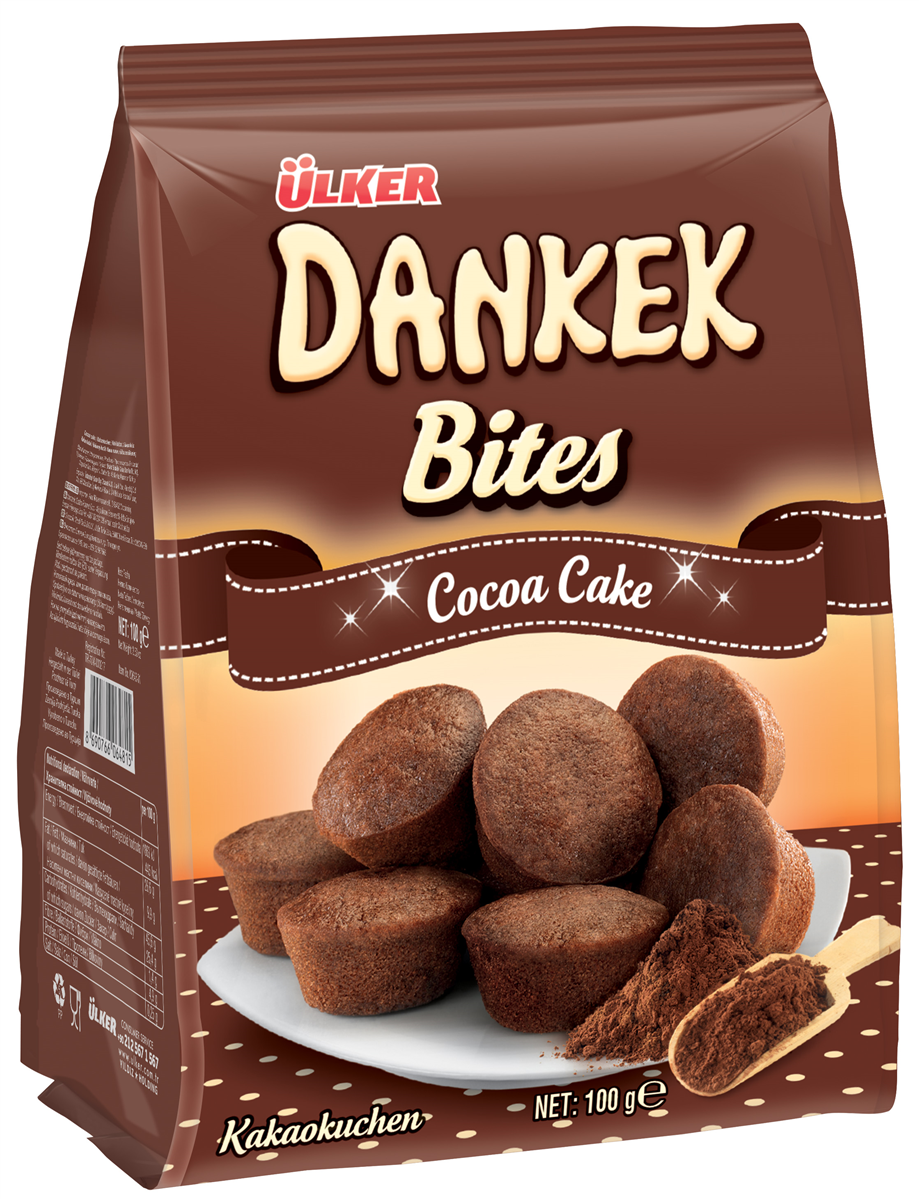 ULKER Dankek Bites Cacao 160g 1cs/10pcs