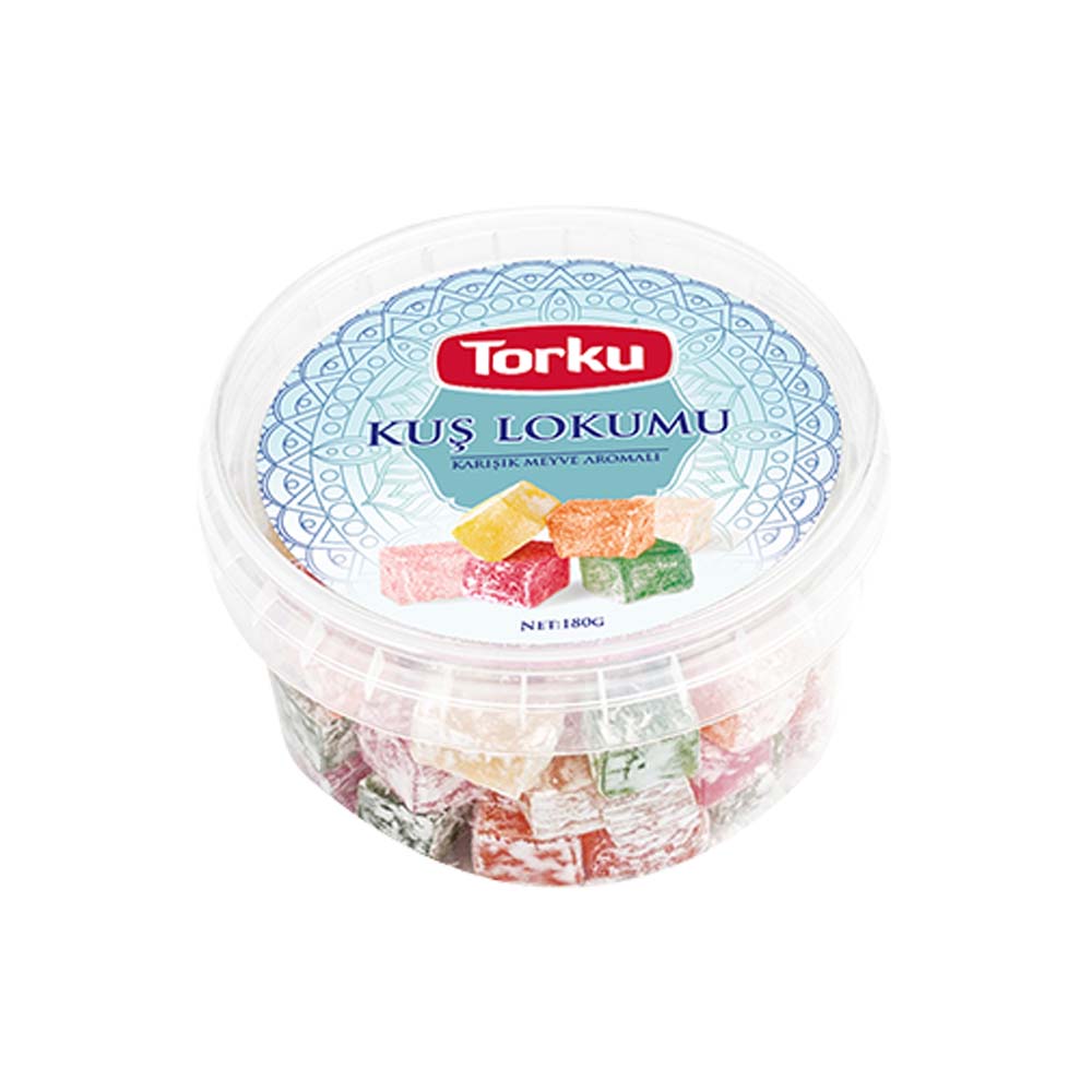 TORKU MEYVELI KUS LOKUMU 180 GR X 12