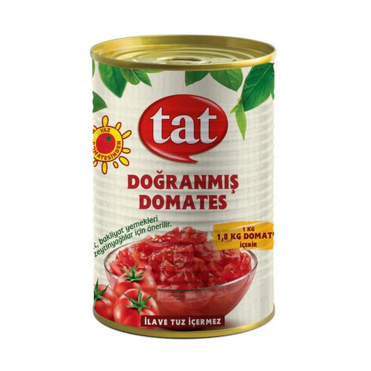 TAT DICED TOMATO (DOGRANMIS DOMATES) CAN 4 KG X 6