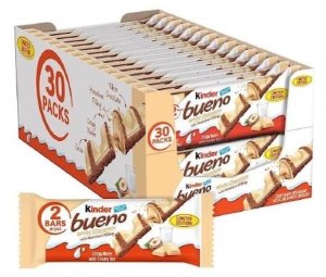 Kinder Bueno White 39 Gr X 30 Pcs