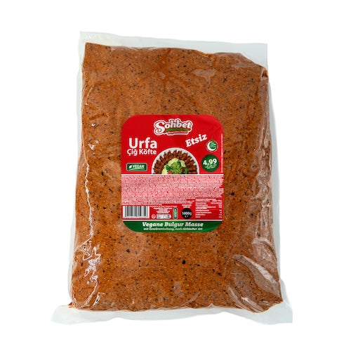 SOHBET VEGAN BULGUR SNACK MILD (URFA CIG KOFTE) 1 KG X 6