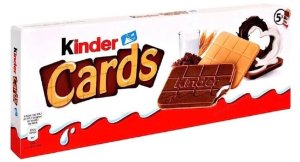 Kinder Cards 128 Gr X 20